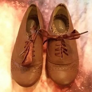 Brown Oxfords